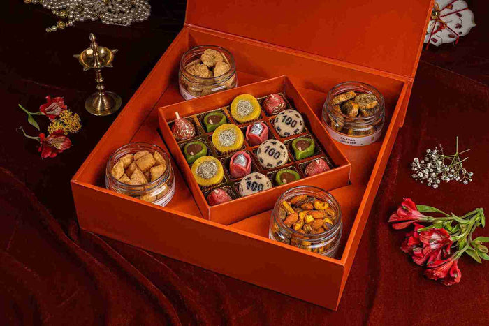The Heritage Box With Diwali Mithai