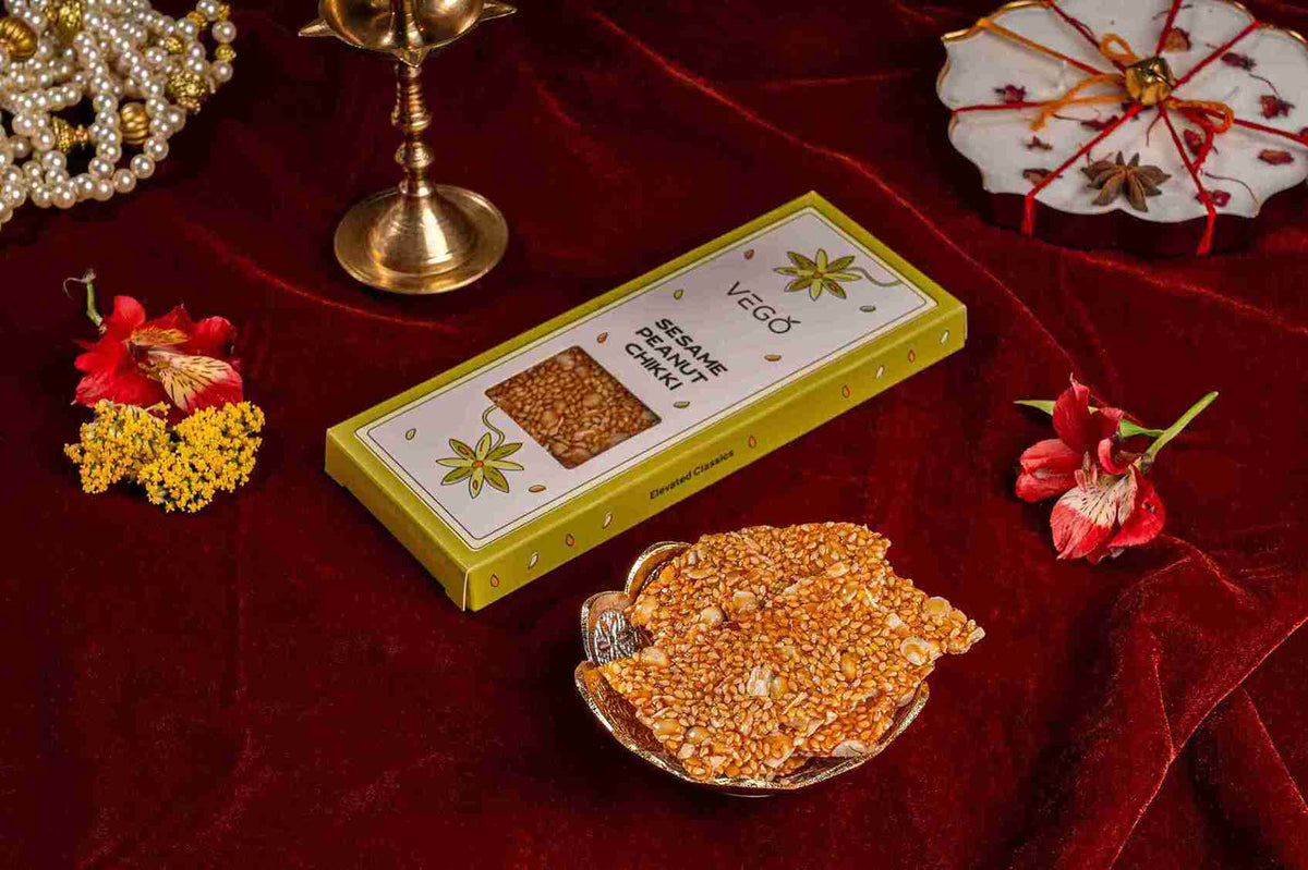 Sesame Peanut Chikki