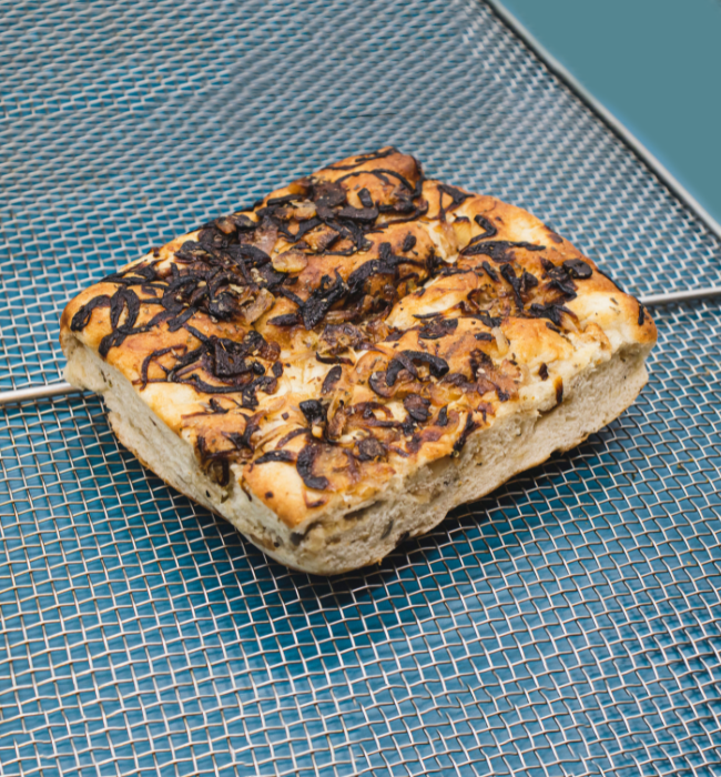 Onion & Garlic Focaccia