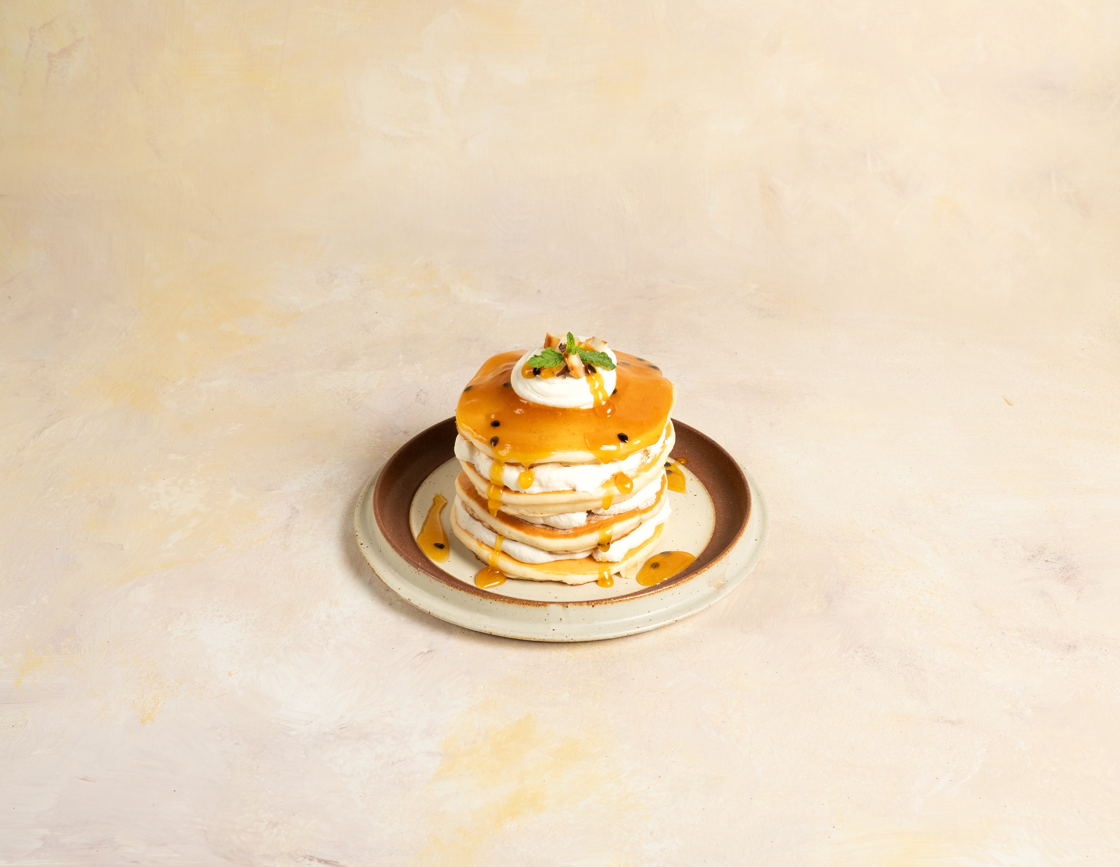 Coconut Passionfruit Pancake