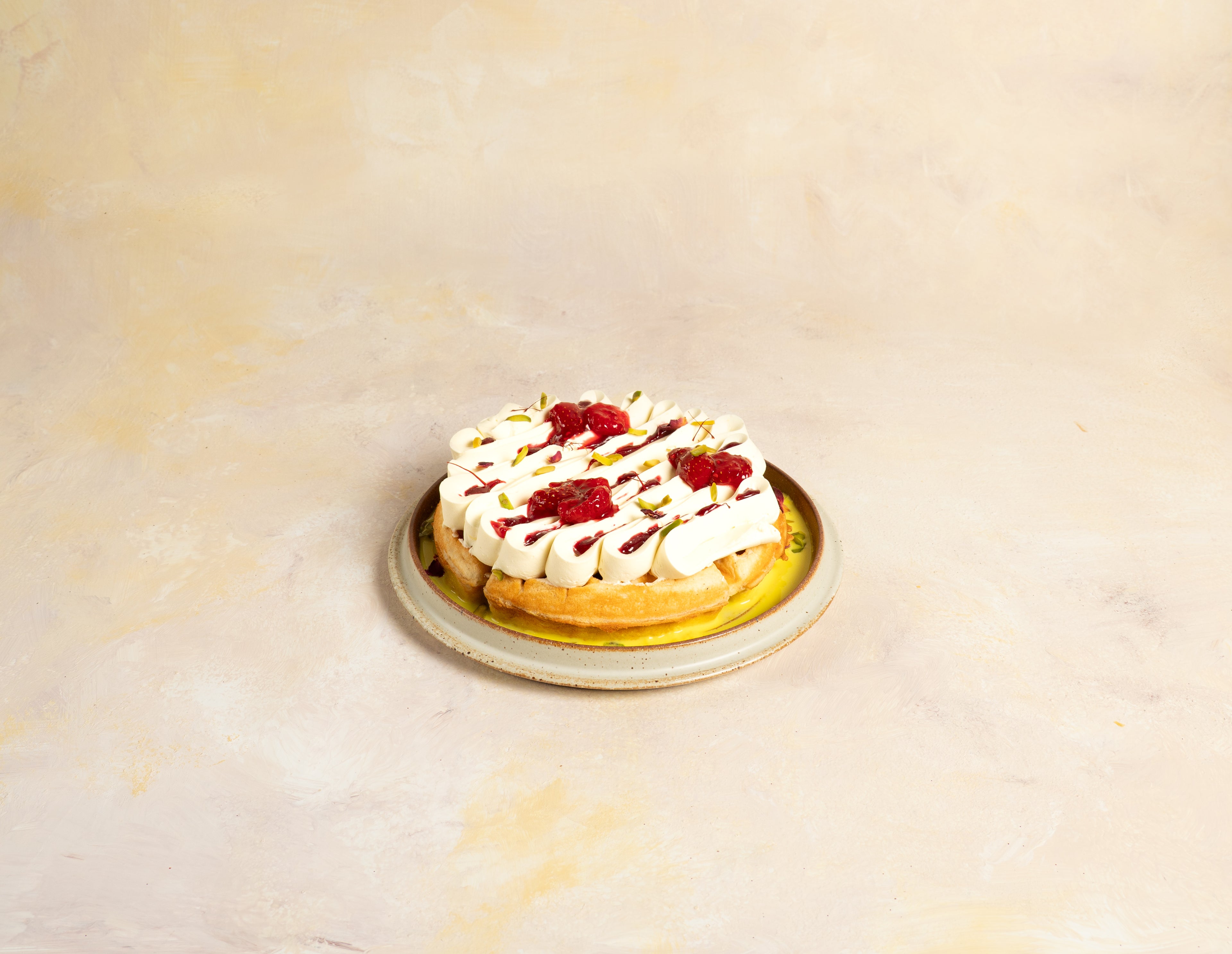 Rasmalai Waffle