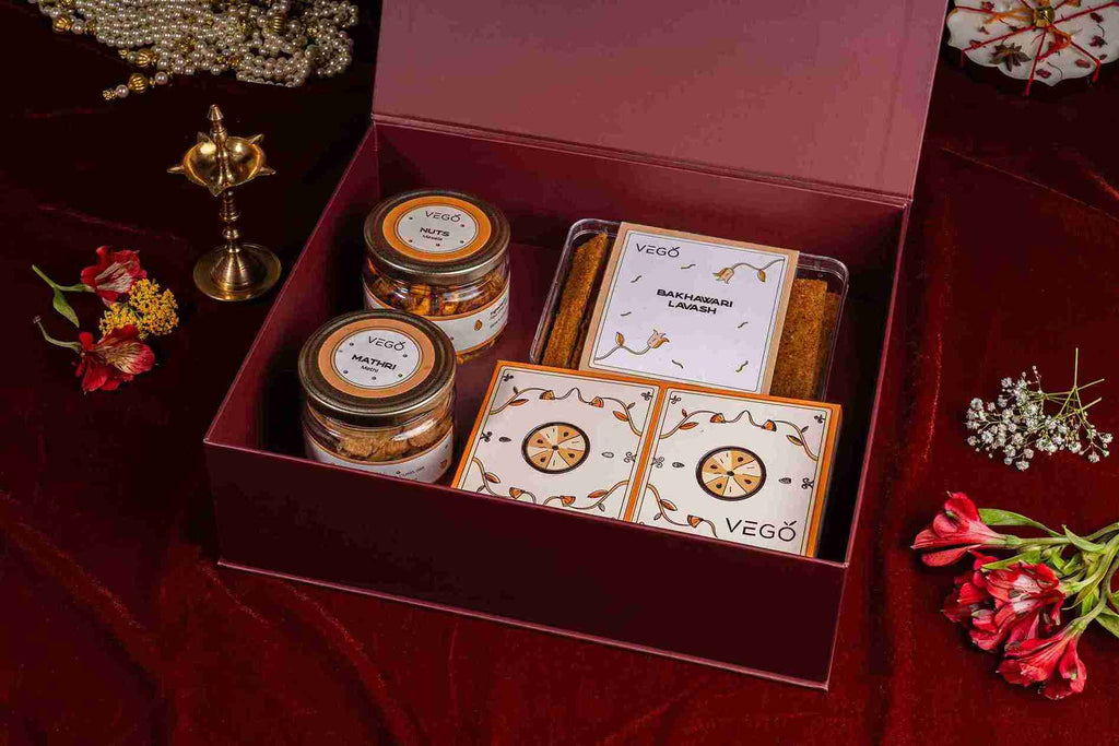 Celebration Box With Biscuit Mithai