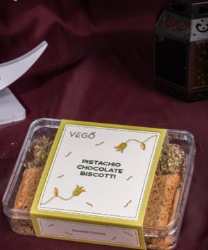 Pistachio Chocolate Biscotti