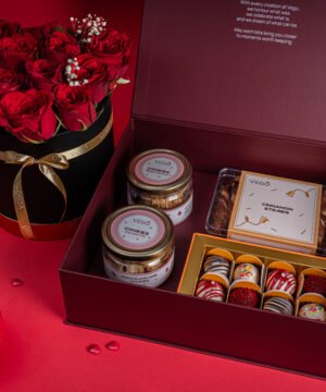 The Love Box (Truffles) - With Flower Box
