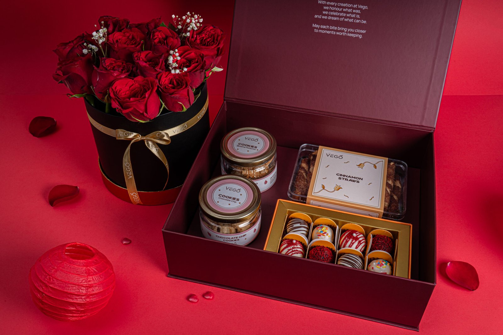 The Love Box (Truffles) - With Flower Box