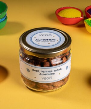 ROSE SALT AND PEPPER ALMONDS